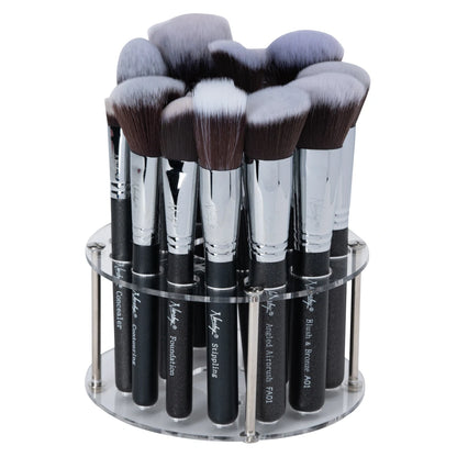 makeup brush stand